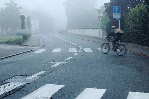 de eenzame fietser (© jan vandenbergh)
