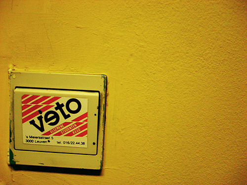 veto (© nele van doninck)